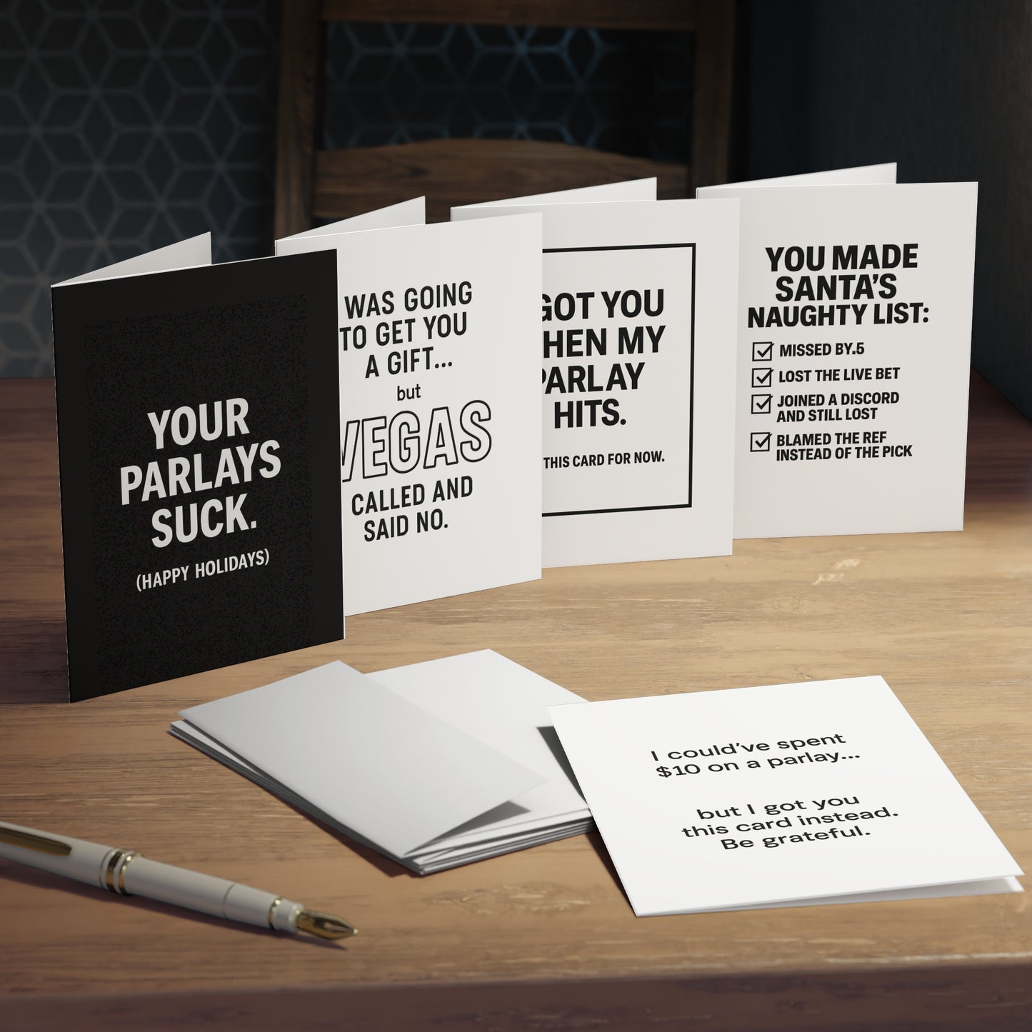 Snubbie Street – Funny Gag Greeting Card-5PACK