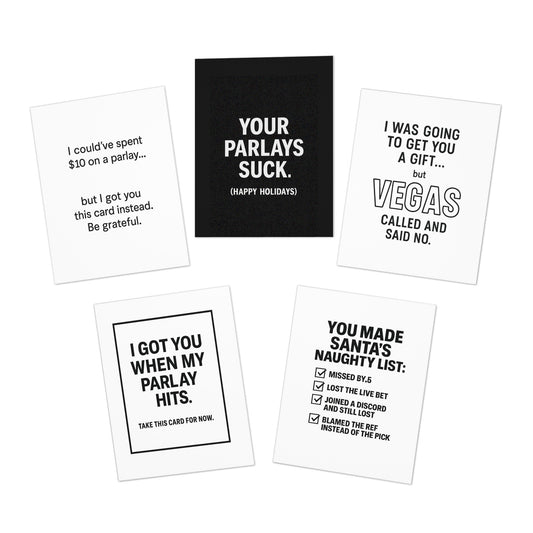 Snubbie Street – Funny Gag Greeting Card-5PACK