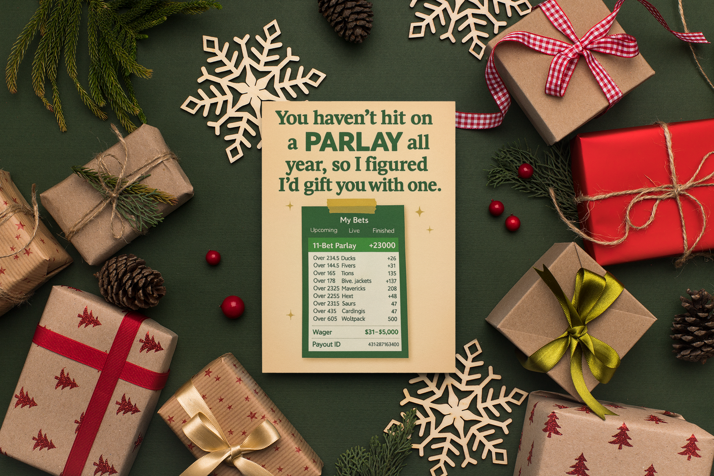 Snubbie Street – Funny Gag Greeting Card-YOU HAVEN'T HIT